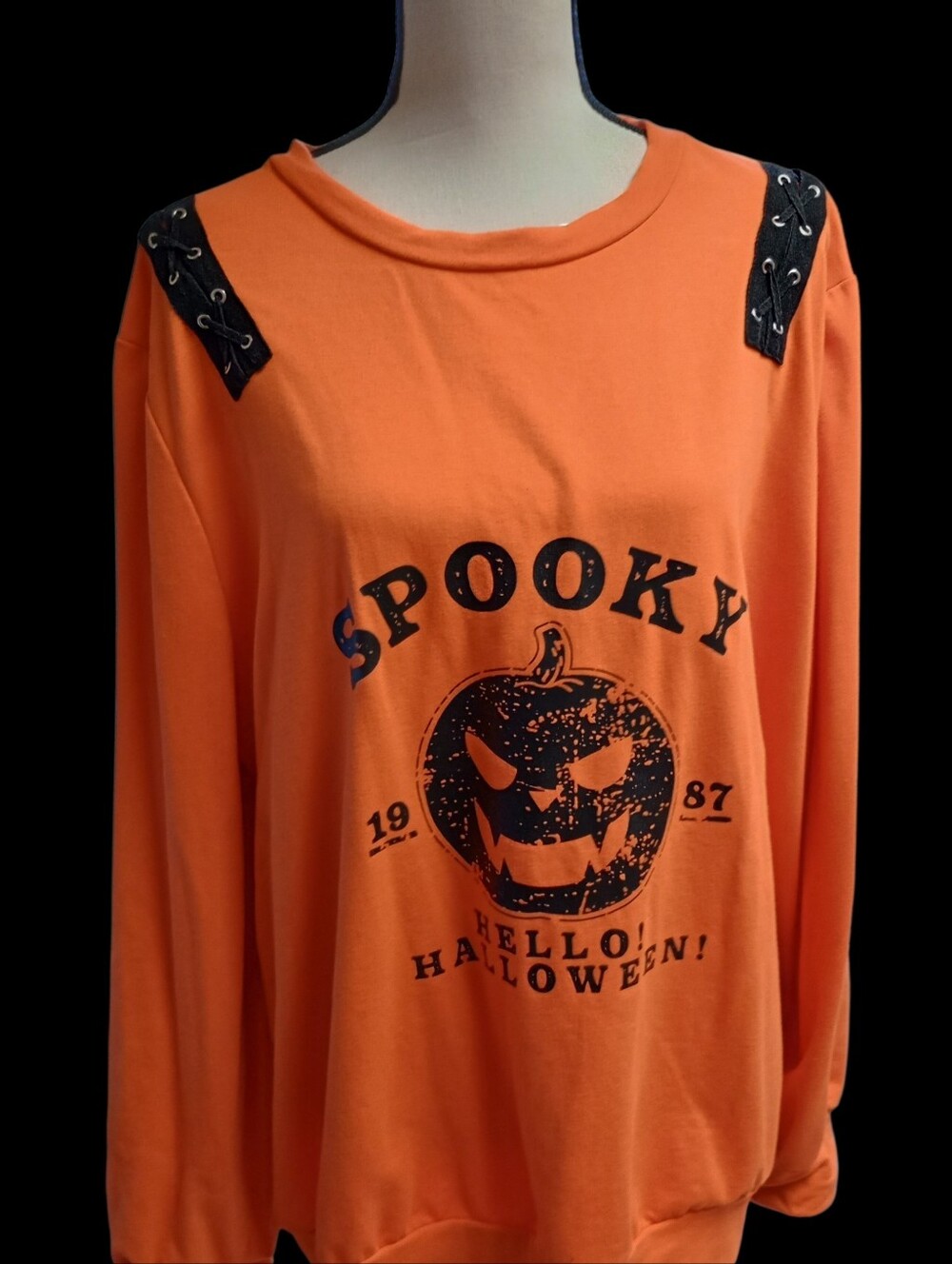 Shein Spooky Halloween Sweat Shirt NWOT - Picture 1 of 4